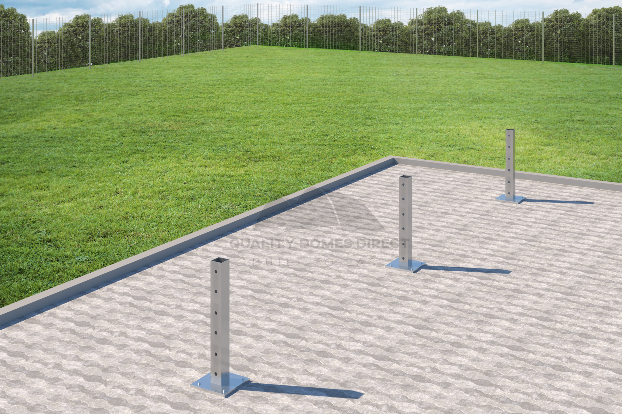 60ft single row post set 60ft single row post set