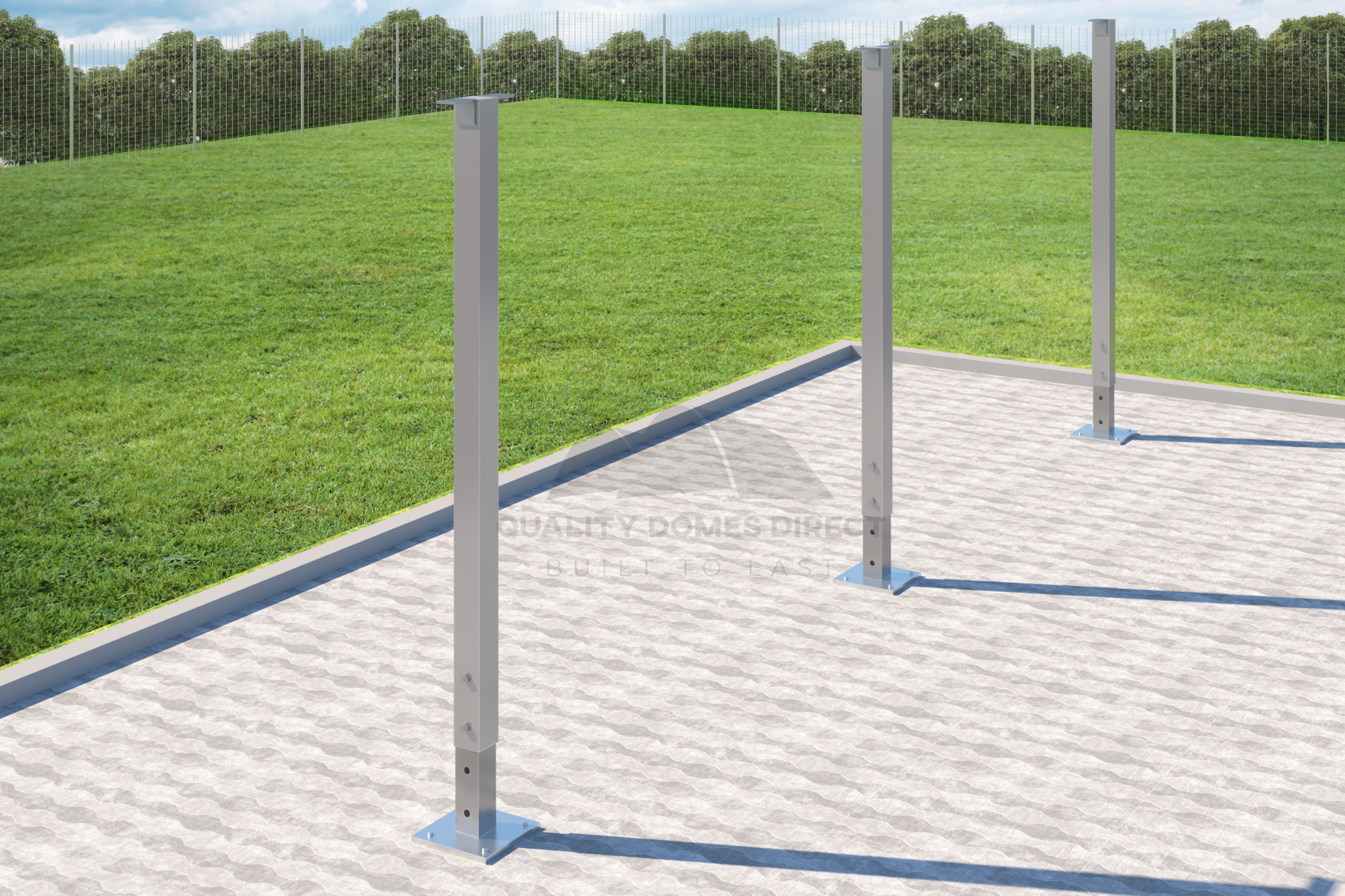 60ft single row post set 60ft single row post set
