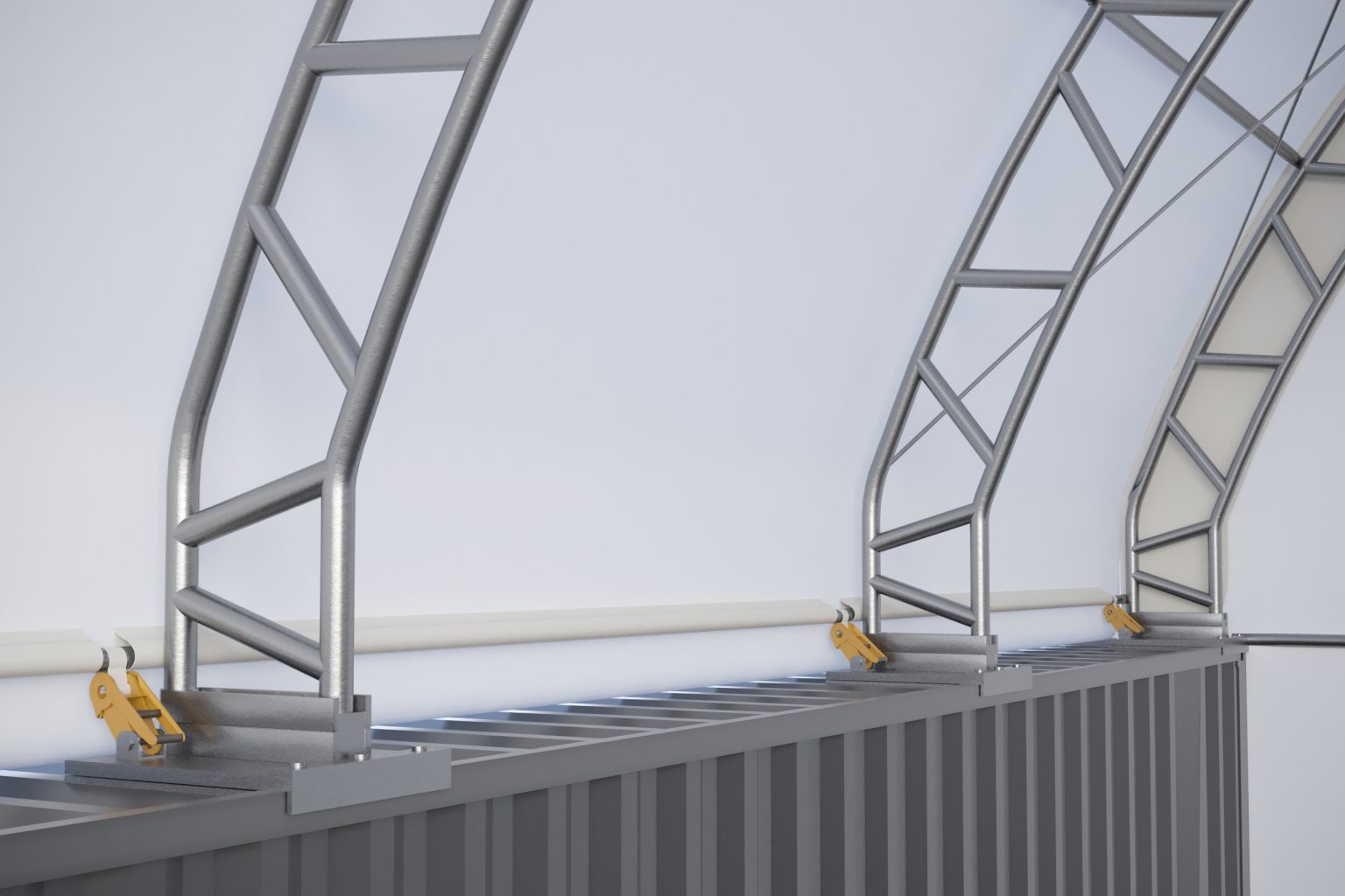 40x40ft (12x12m) welded commercial grade double truss dome 40x40ft (12x12m) welded commercial grade double truss dome