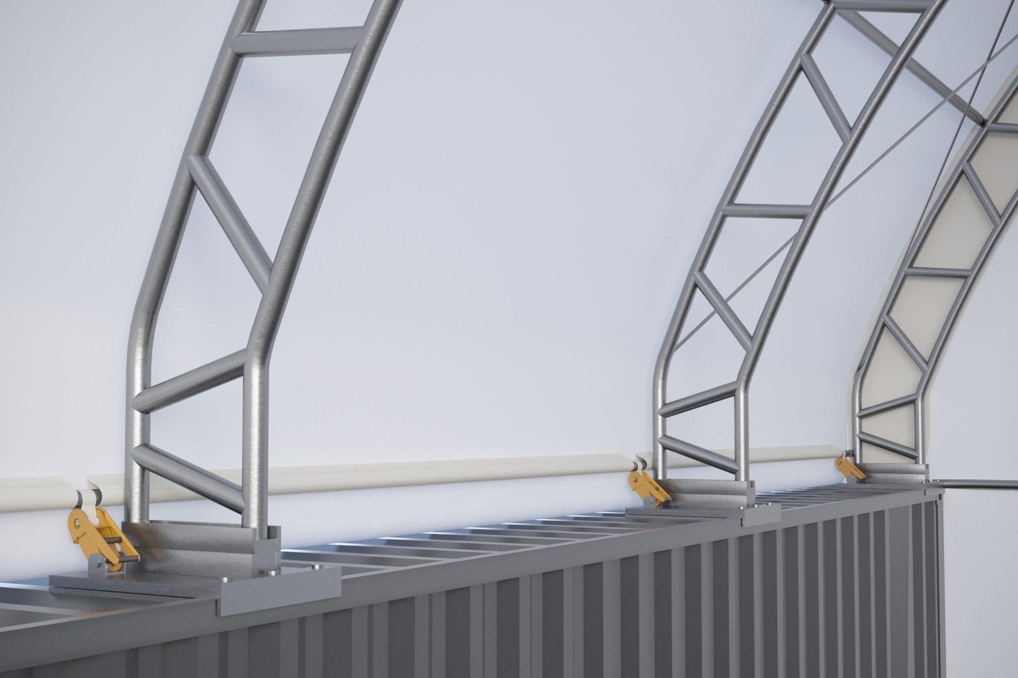 40x40ft (12x12m) welded commercial grade double truss dome 40x40ft (12x12m) welded commercial grade double truss dome