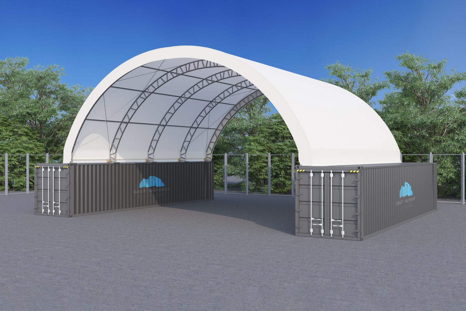 40x40ft (12x12m) double truss quicklock industrial grade dome 40x40ft (12x12m) double truss quicklock industrial grade dome