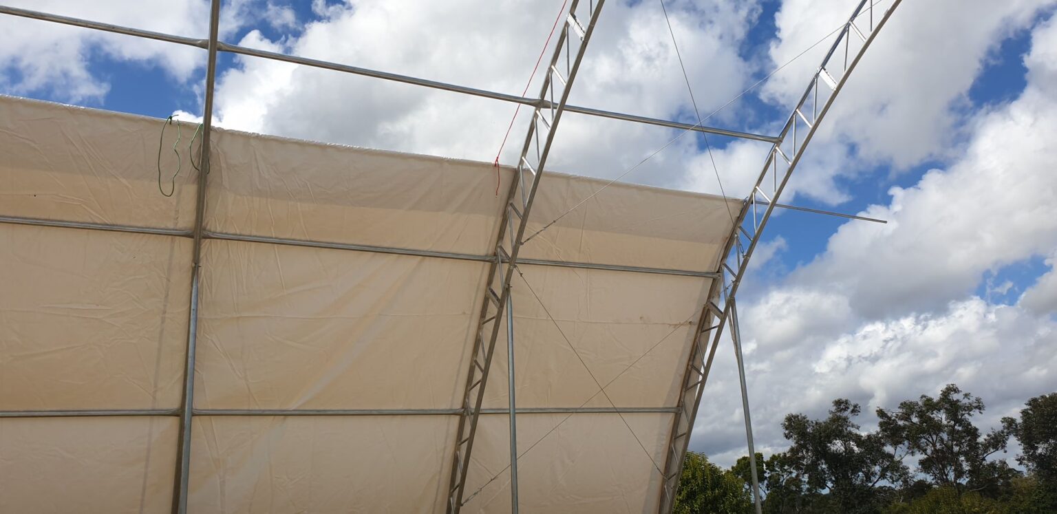 40x40ft (12x12m) double truss bolted quicklock industrial grade dome 40x40ft (12x12m) double truss bolted quicklock industrial grade dome