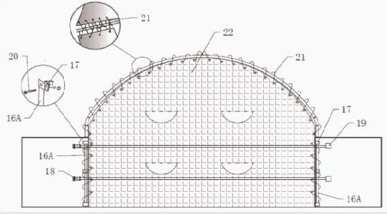 20x20ft (6x6m) quicklock commercial grade dome with semi permanent end wall 20x20ft (6x6m) quicklock commercial grade dome with semi permanent end wall