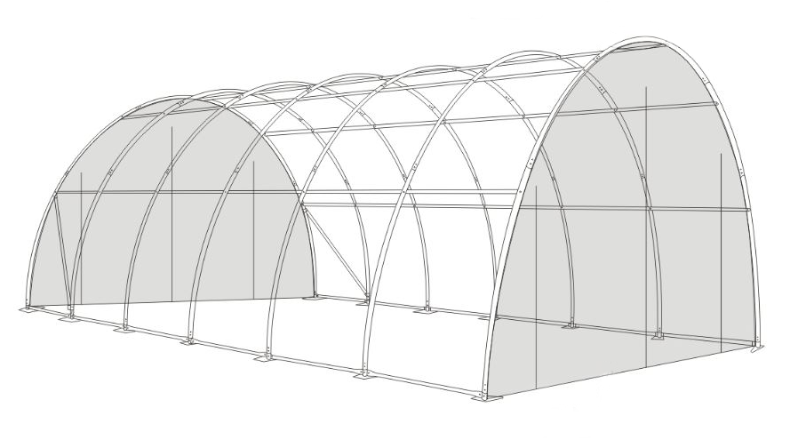 20x30x12ft (6.1×9.15×3.66m) large car shelter 20x30x12ft (6.1×9.15×3.66m) large car shelter