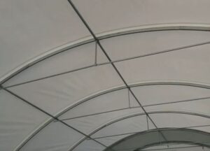 30x65x15ft (9.15x20x4.5m) long large shelter + door 30x65x15ft (9.15x20x4.5m) long large shelter + door