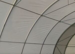 30x40x15ft (9.15x12x4.5m) large shelter + door 30x40x15ft (9.15x12x4.5m) large shelter + door