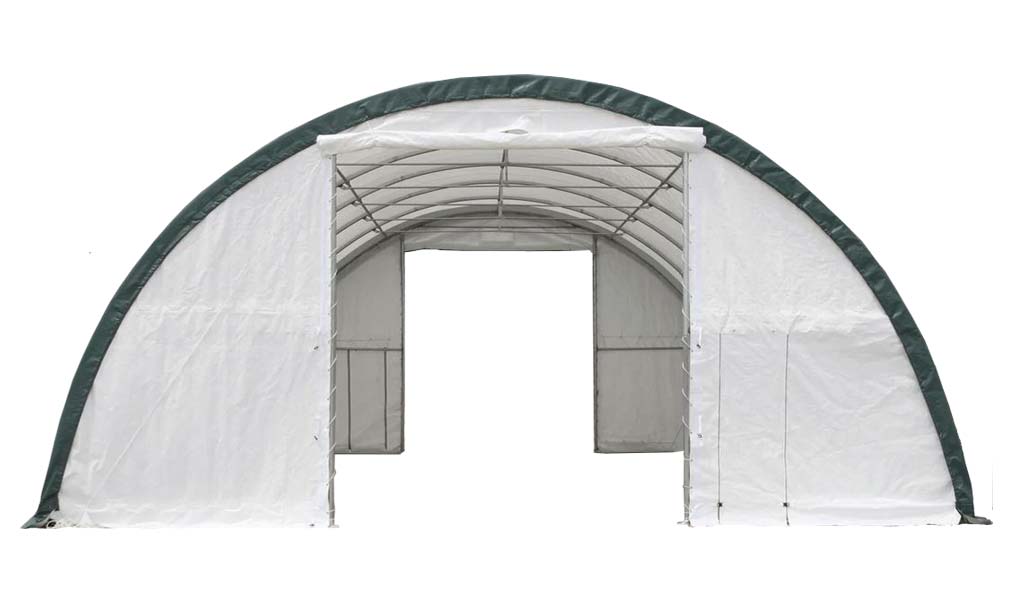 30x40x15ft (9.15x12x4.5m) large shelter + door 30x40x15ft (9.15x12x4.5m) large shelter + door