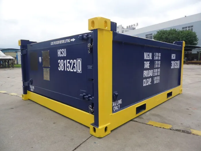 10ft dnv 2.7 1 half height open top containers 10ft dnv 2.7 1 half height open top containers