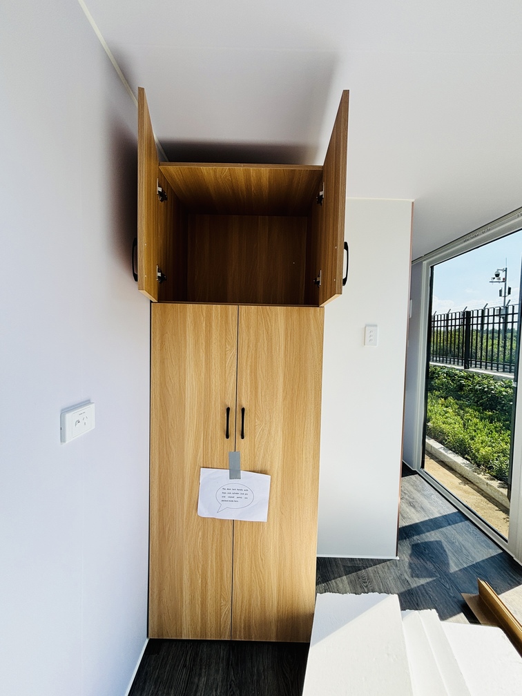 6m micro pod – with bathroom & wardrobe 6m micro pod – with bathroom & wardrobe