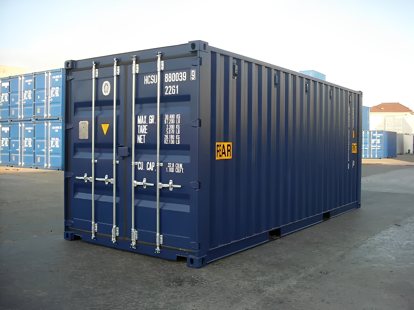 20ft x 8ft tunnel container (double end doors) 20ft x 8ft tunnel container (double end doors)