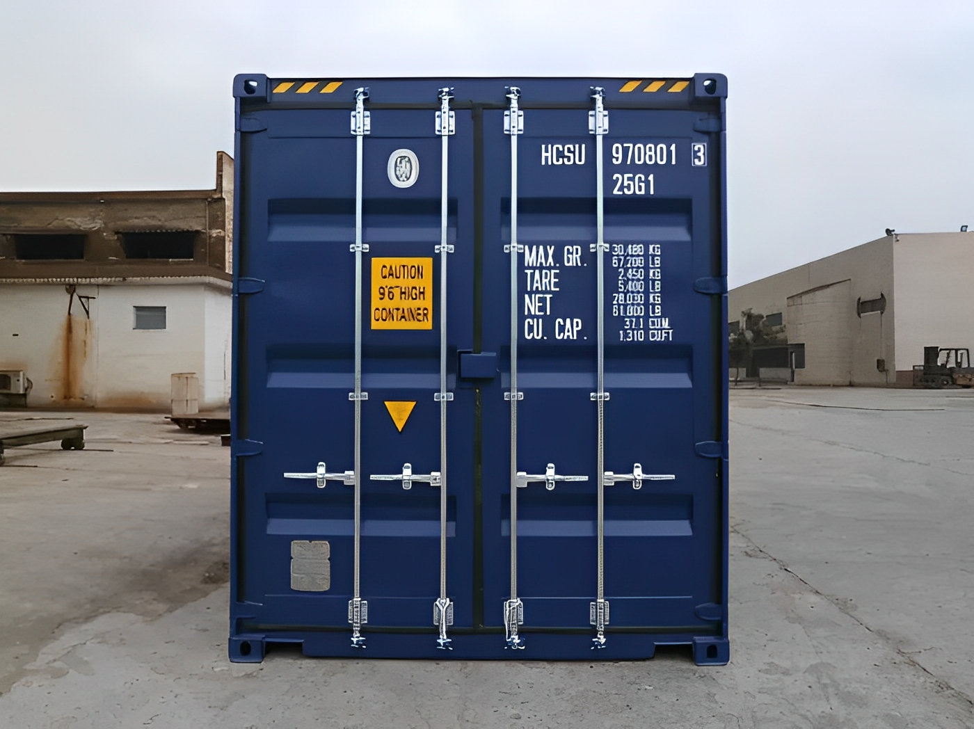 20ft x 8ft tunnel container (double end doors) 20ft x 8ft tunnel container (double end doors)