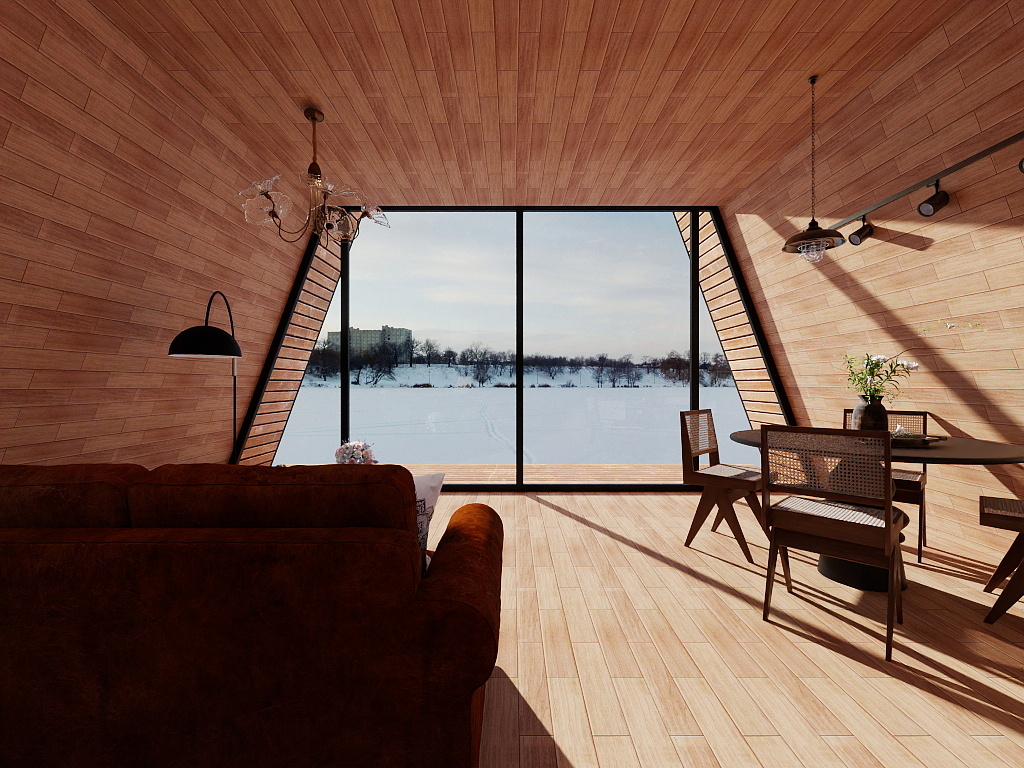 triangular modern micro home triangular modern micro home
