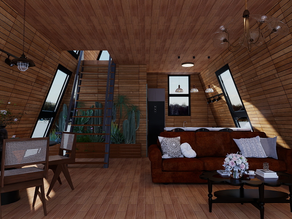 triangular modern micro home triangular modern micro home