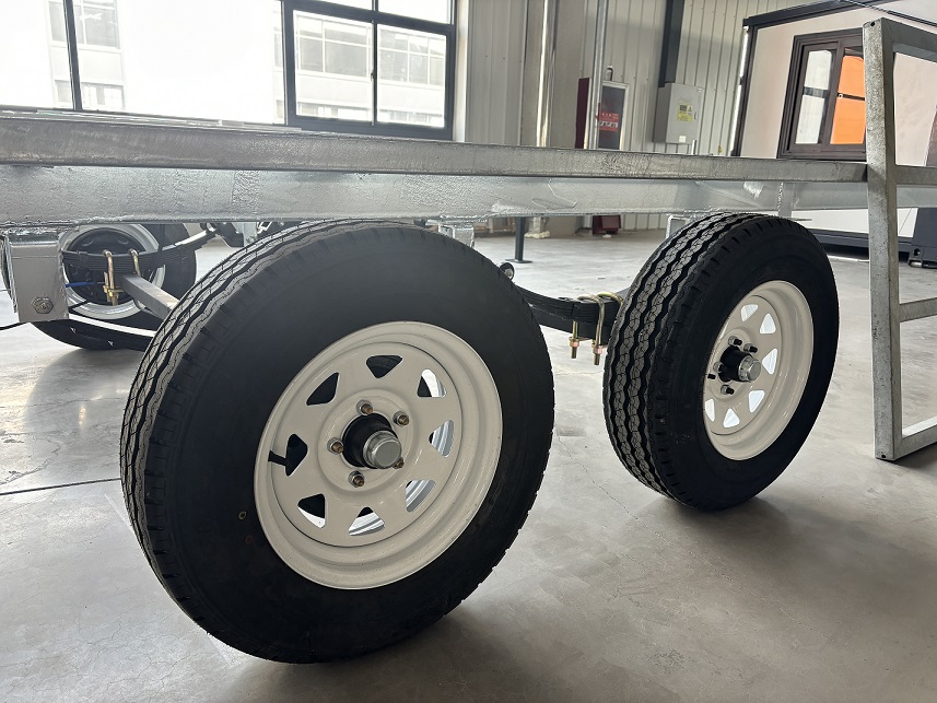 20 ft micro home trailer chassis—6m apple pod 20 ft micro home trailer chassis—6m apple pod
