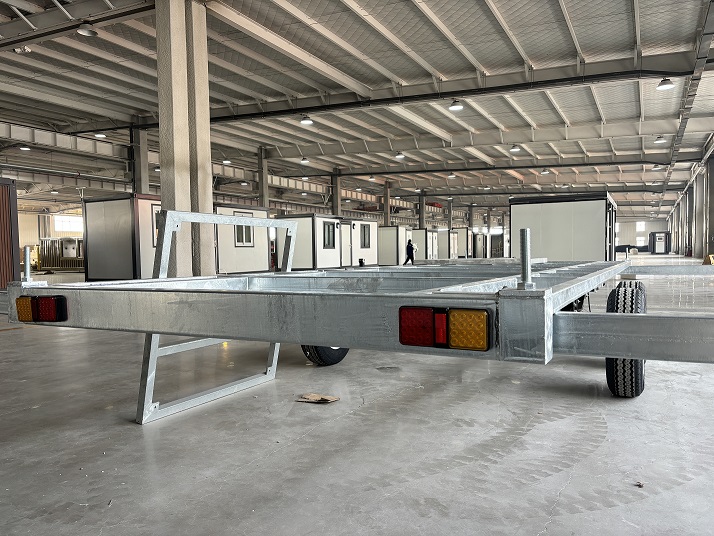 20 ft micro home trailer chassis—6m apple pod 20 ft micro home trailer chassis—6m apple pod