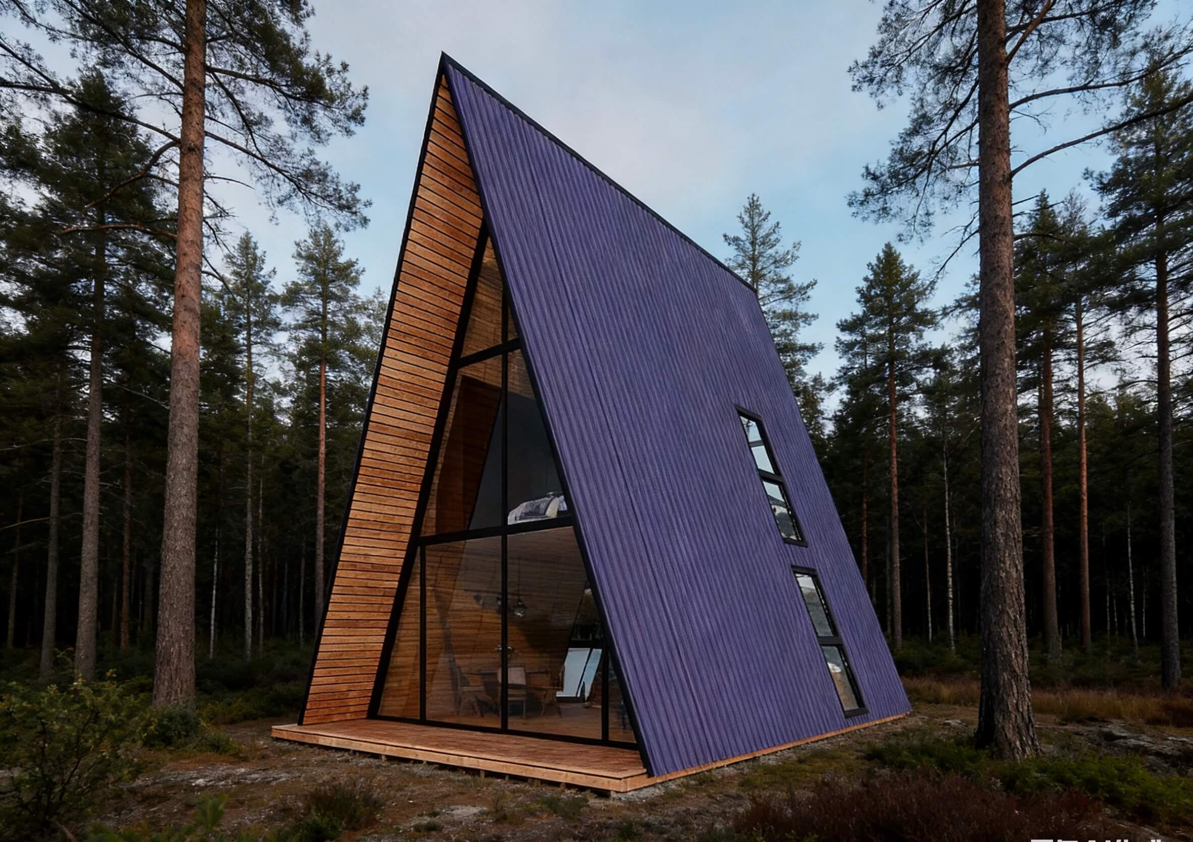 triangular modern micro home triangular modern micro home