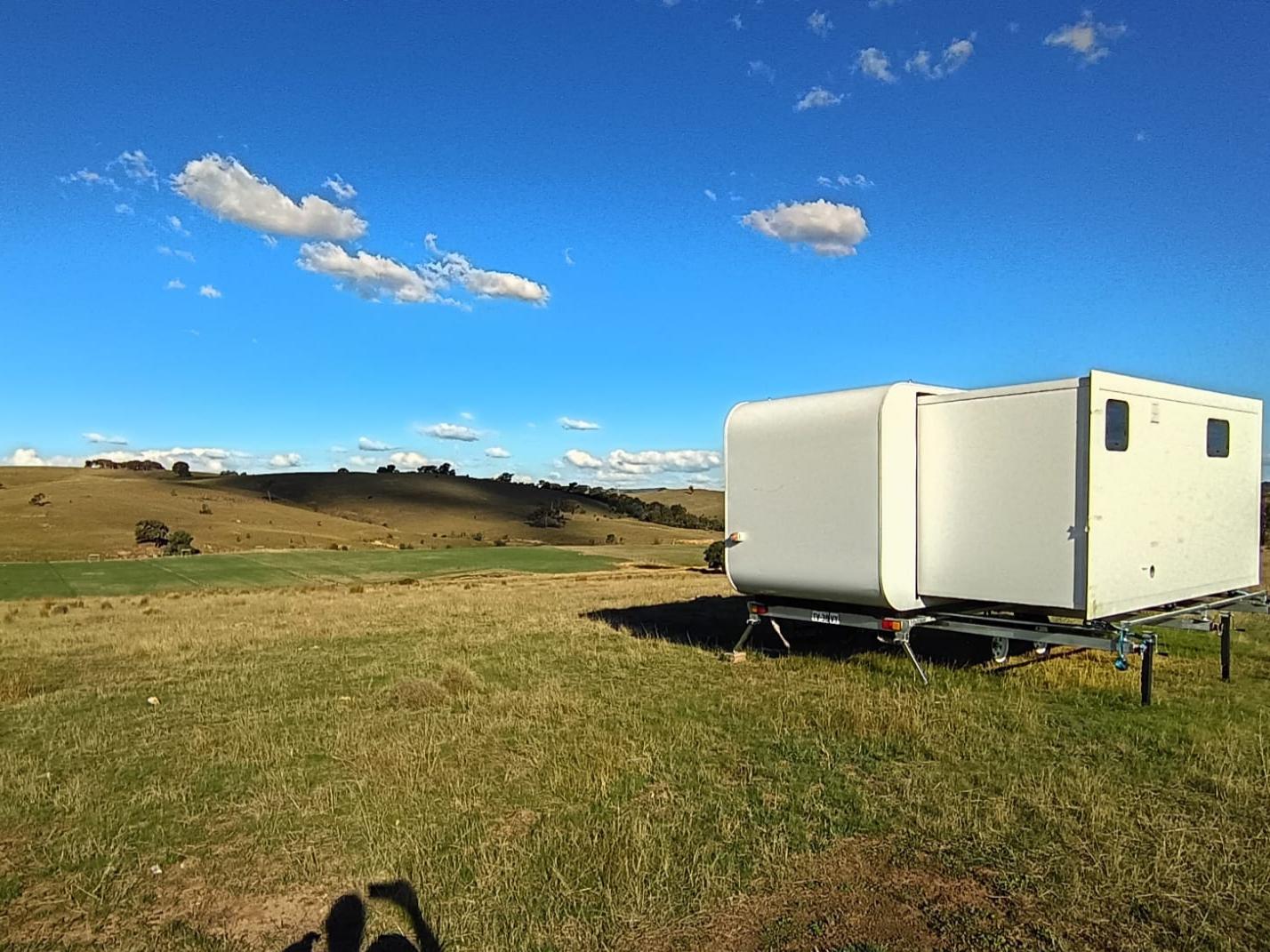 20 FT Micro Home Trailer Chassis—6M Push Out 20 FT Micro Home Trailer Chassis—6M Push Out